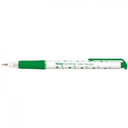 Długopis SUPERFINE TOMA TO-069 pstrykany zielony